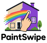 PaintSwipe — AI paint visualizer logo